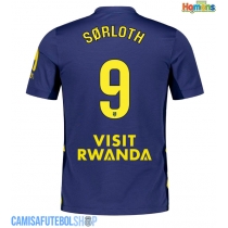 Camisa de time de futebol Atletico Madrid Alexander Sorloth #9 Replicas 2º Equipamento 2025-26 Manga Curta